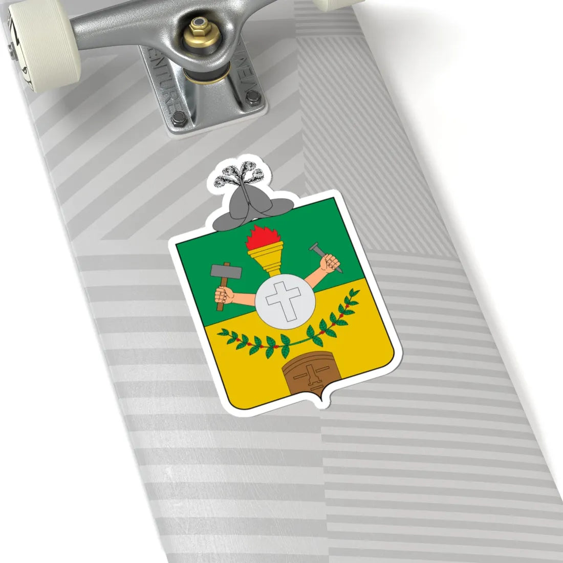 Escudo de Supia (Colombia) (Coat of Arms) STICKER Vinyl Kiss-Cut Decal - The Sticker Space