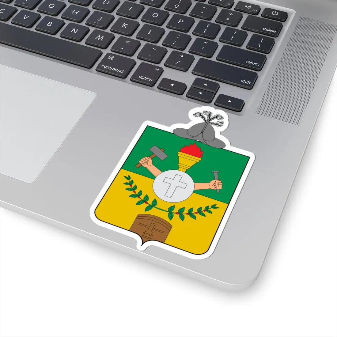 Escudo de Supia (Colombia) (Coat of Arms) STICKER Vinyl Kiss-Cut Decal - The Sticker Space