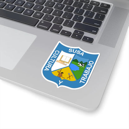 Escudo de Susa - Cundinamarca (Colombia) (Coat of Arms) STICKER Vinyl Kiss-Cut Decal - The Sticker Space