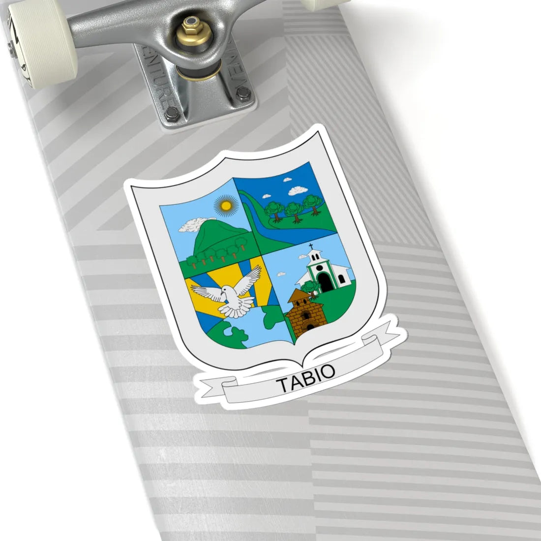 Escudo de Tabio (Colombia) (Coat of Arms) STICKER Vinyl Kiss-Cut Decal - The Sticker Space
