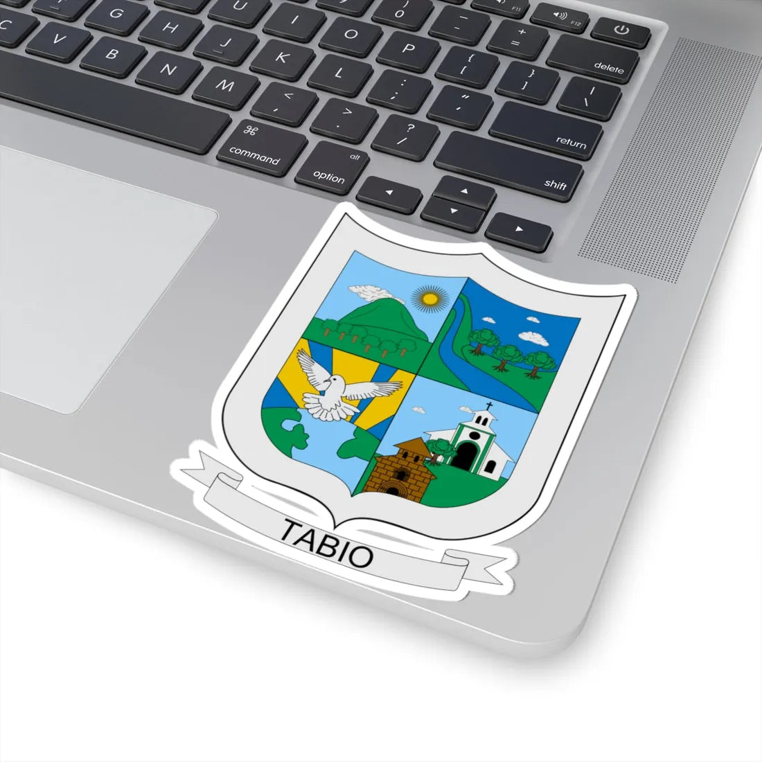 Escudo de Tabio (Colombia) (Coat of Arms) STICKER Vinyl Kiss-Cut Decal - The Sticker Space