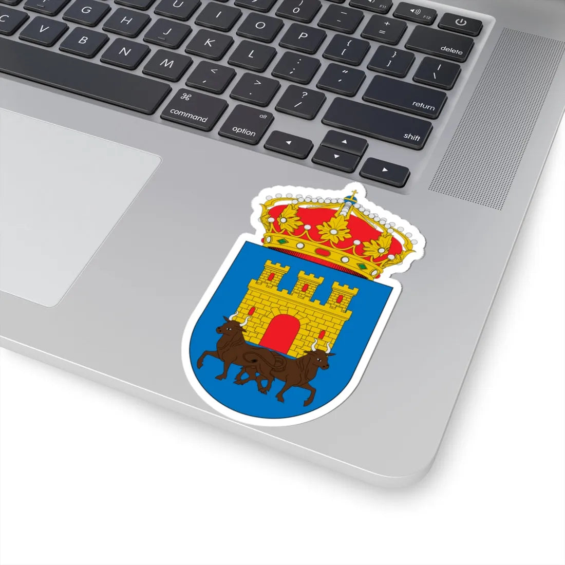 Escudo de Talavera de la Reina (Spain) (Coat of Arms) STICKER Vinyl Kiss-Cut Decal - The Sticker Space