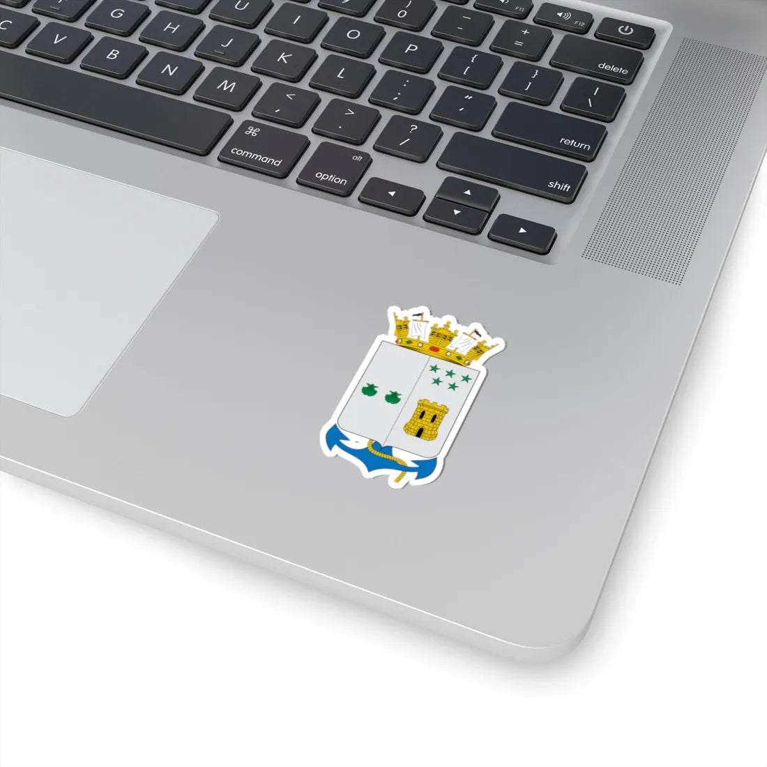 Escudo de Talcahuano (Chile) (Coat of Arms) STICKER Vinyl Kiss-Cut Decal - The Sticker Space