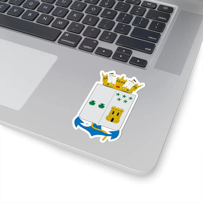 Escudo de Talcahuano (Chile) (Coat of Arms) STICKER Vinyl Kiss-Cut Decal - The Sticker Space