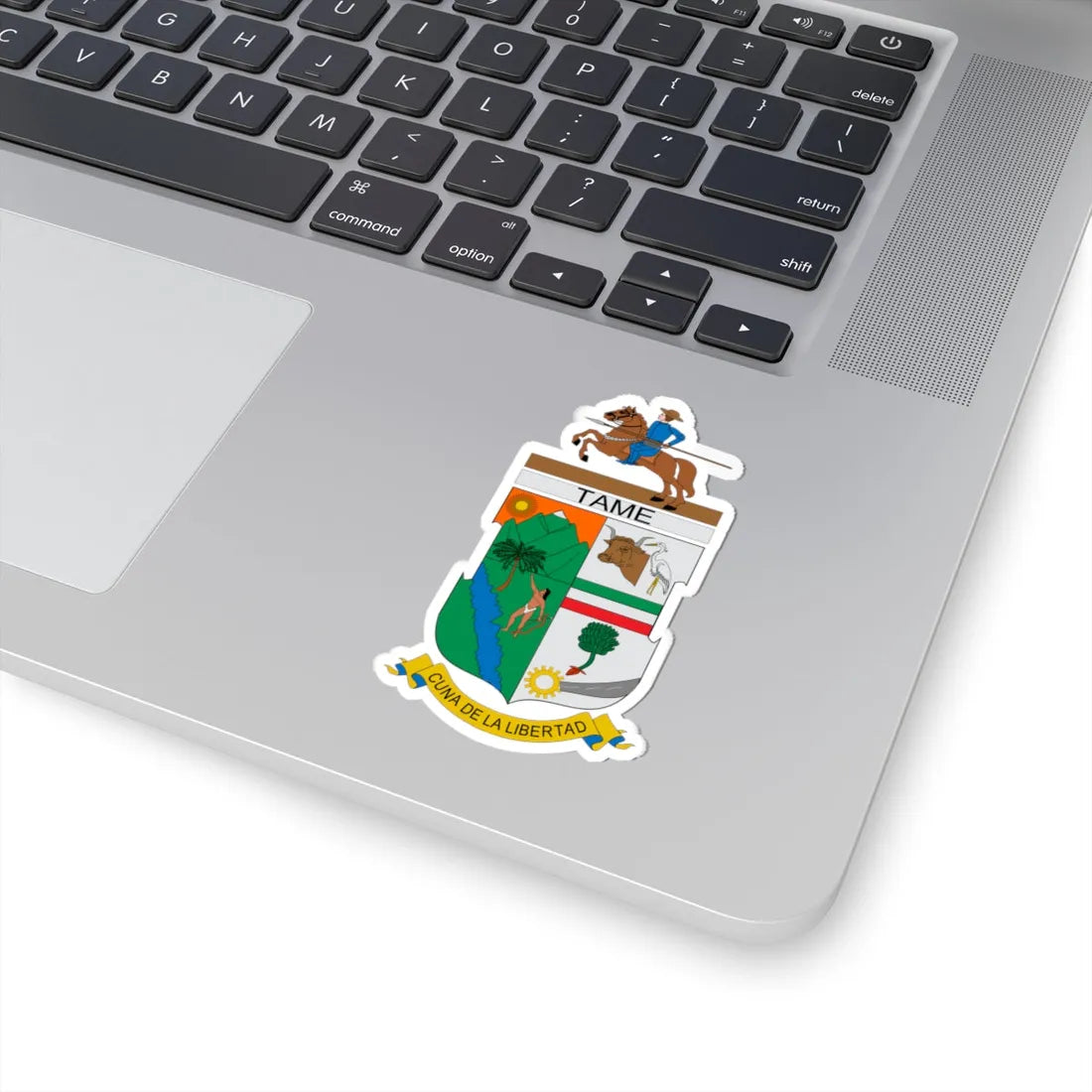 Escudo de Tame Arauca (Colombia) (Coat of Arms) STICKER Vinyl Kiss-Cut Decal - The Sticker Space