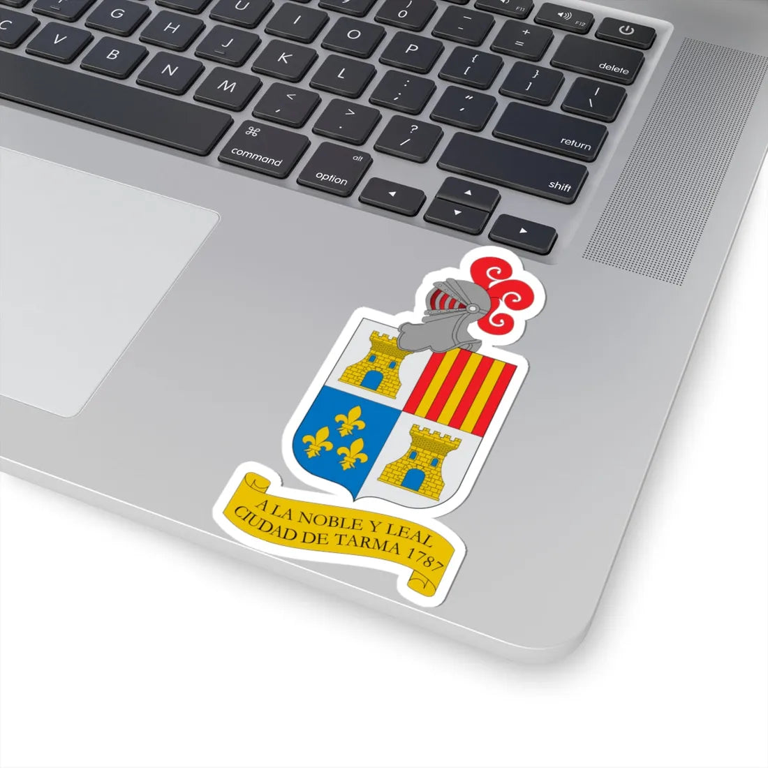Escudo De Tarma (Peru) (Coat of Arms) STICKER Vinyl Kiss-Cut Decal - The Sticker Space