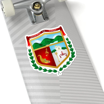 Escudo de Tarqui Huila (Colombia) (Coat of Arms) STICKER Vinyl Kiss-Cut Decal - The Sticker Space