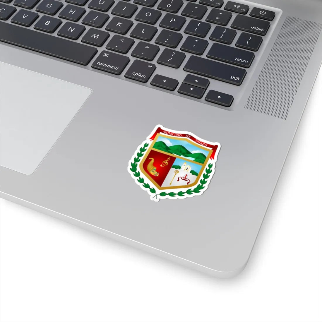 Escudo de Tarqui Huila (Colombia) (Coat of Arms) STICKER Vinyl Kiss-Cut Decal - The Sticker Space