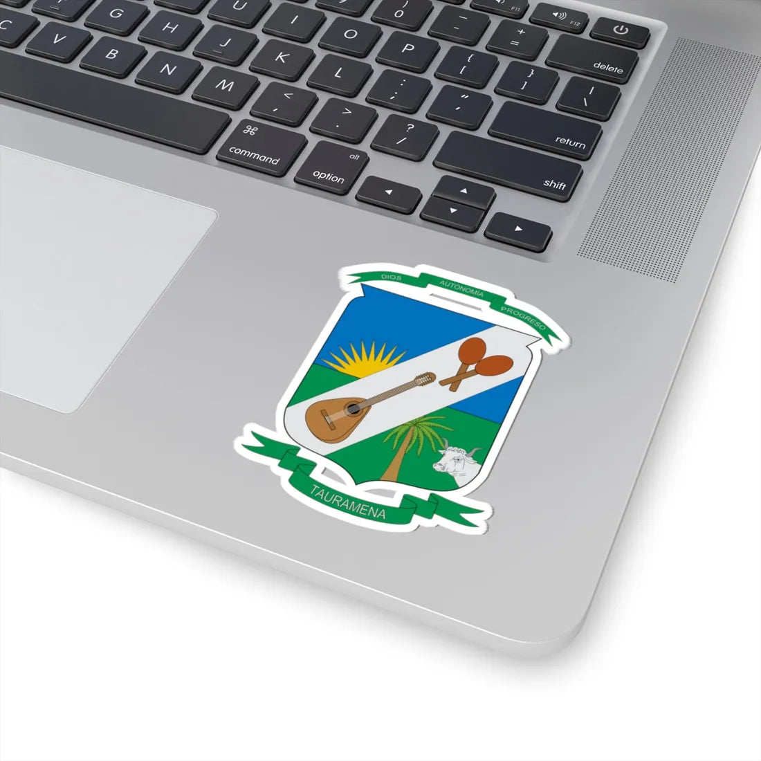 Escudo de Tauramena (Colombia) (Coat of Arms) STICKER Vinyl Kiss-Cut Decal - The Sticker Space