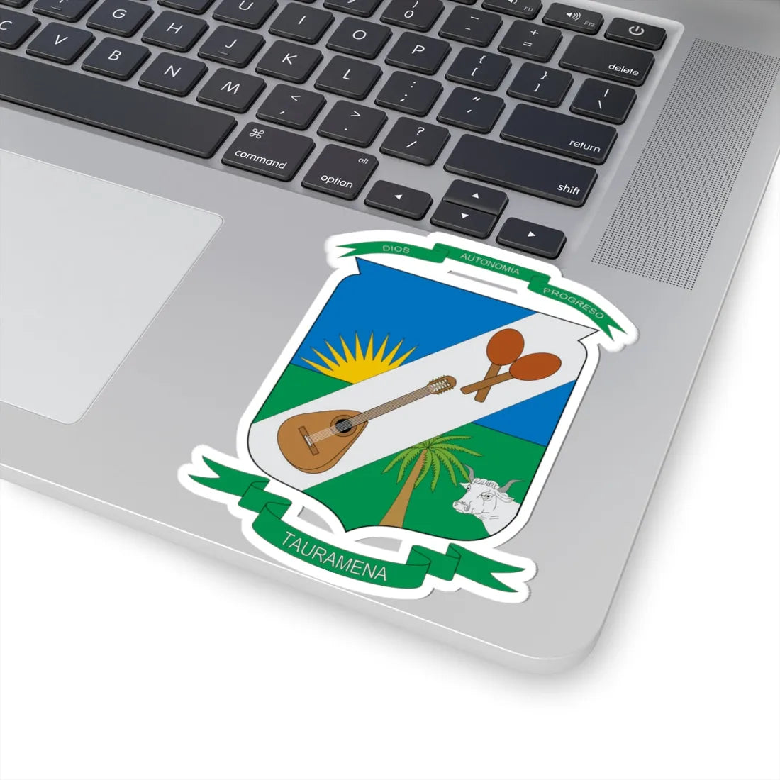 Escudo de Tauramena (Colombia) (Coat of Arms) STICKER Vinyl Kiss-Cut Decal - The Sticker Space