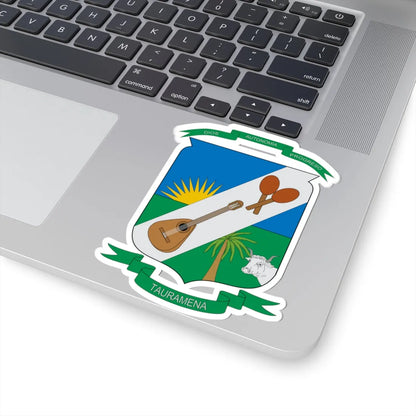 Escudo de Tauramena (Colombia) (Coat of Arms) STICKER Vinyl Kiss-Cut Decal - The Sticker Space