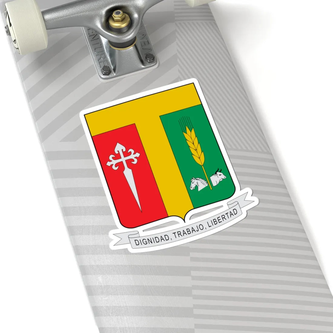 Escudo de Tenjo (Colombia) (Coat of Arms) STICKER Vinyl Kiss-Cut Decal - The Sticker Space