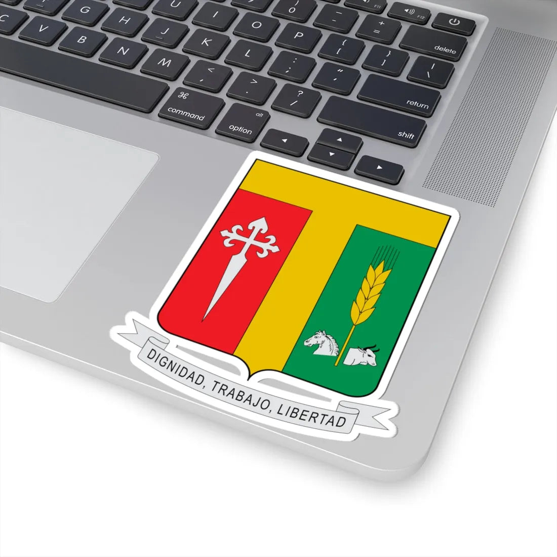 Escudo de Tenjo (Colombia) (Coat of Arms) STICKER Vinyl Kiss-Cut Decal - The Sticker Space