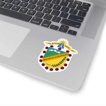 Escudo de Teruel - Huila (Colombia) (Coat of Arms) STICKER Vinyl Kiss-Cut Decal - The Sticker Space