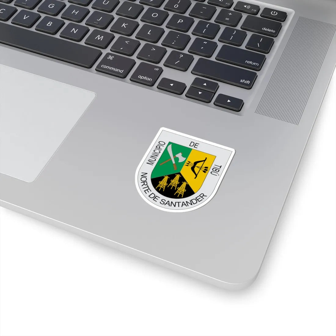 Escudo de Tibú (Colombia) (Coat of Arms) STICKER Vinyl Kiss-Cut Decal - The Sticker Space