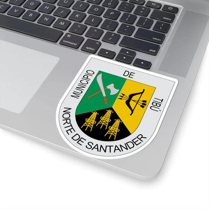 Escudo de Tibú (Colombia) (Coat of Arms) STICKER Vinyl Kiss-Cut Decal - The Sticker Space