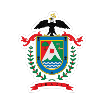 Escudo de Tibacuy (Colombia) (Coat of Arms) STICKER Vinyl Kiss-Cut Decal - The Sticker Space