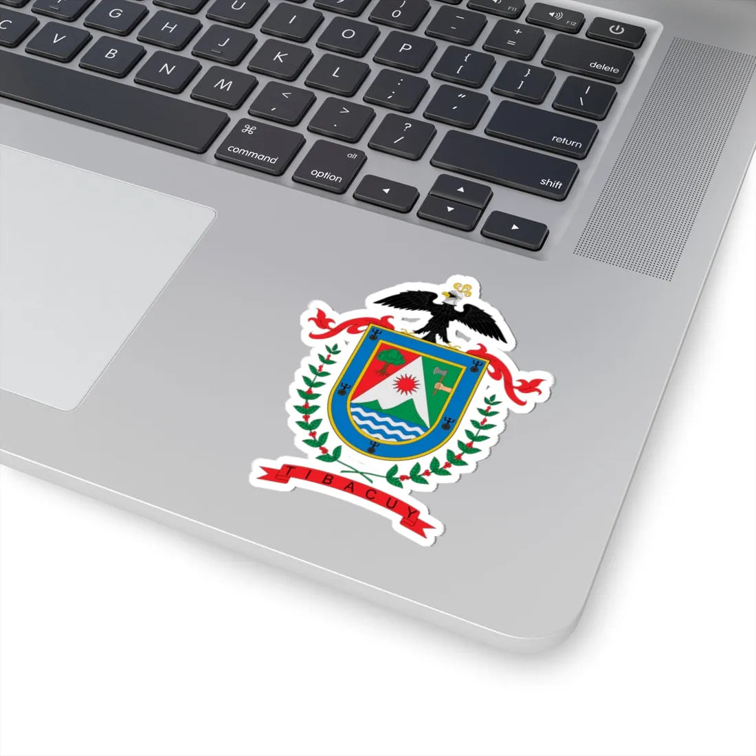 Escudo de Tibacuy (Colombia) (Coat of Arms) STICKER Vinyl Kiss-Cut Decal - The Sticker Space