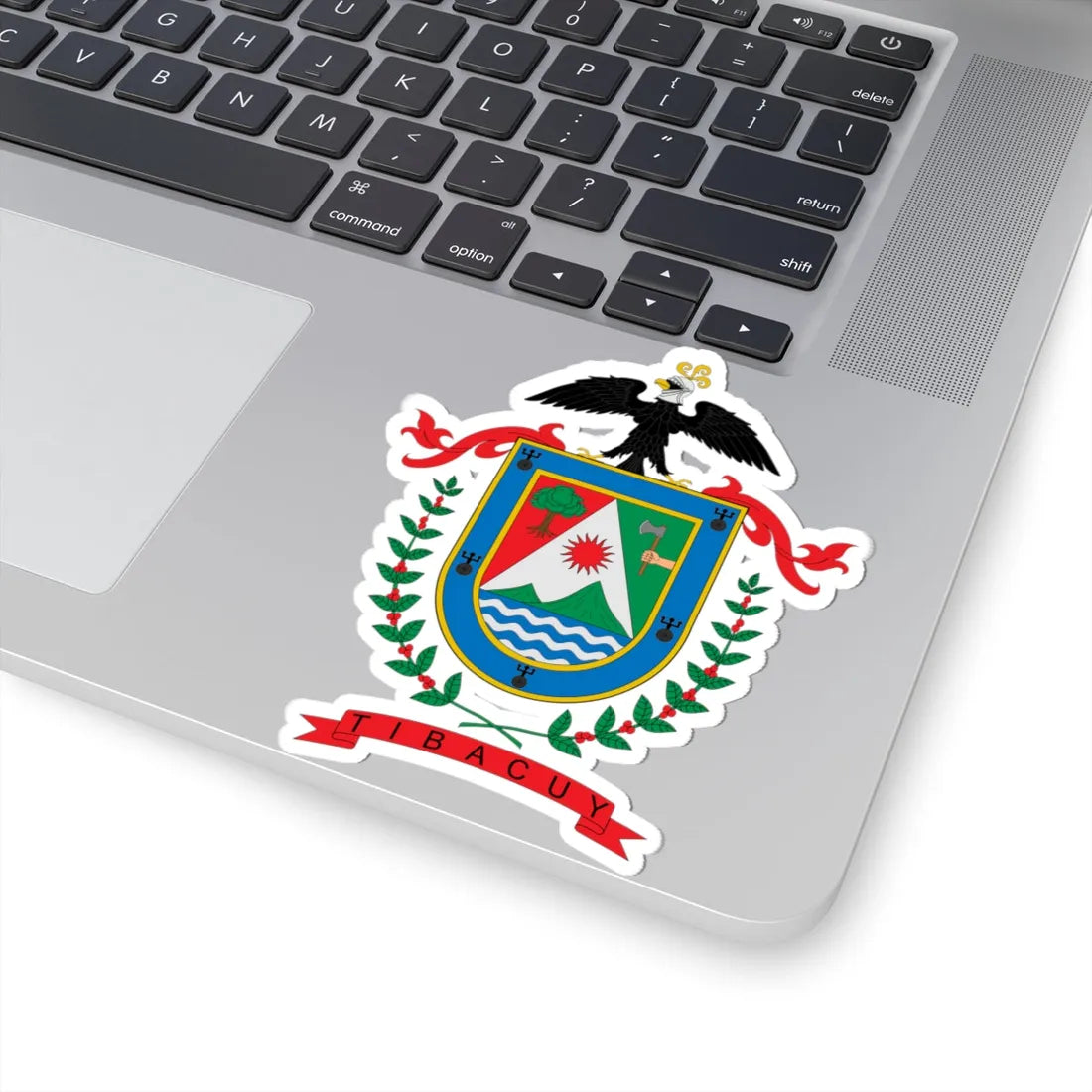 Escudo de Tibacuy (Colombia) (Coat of Arms) STICKER Vinyl Kiss-Cut Decal - The Sticker Space