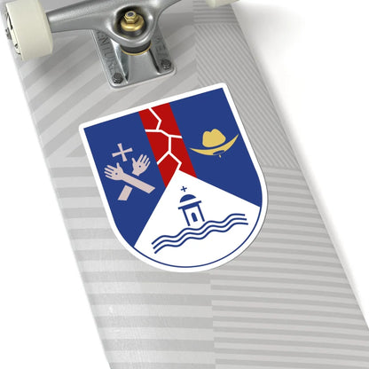 Escudo de Tierranueva San Luis Potosí (Mexico) (Coat of Arms) STICKER Vinyl Kiss-Cut Decal - The Sticker Space