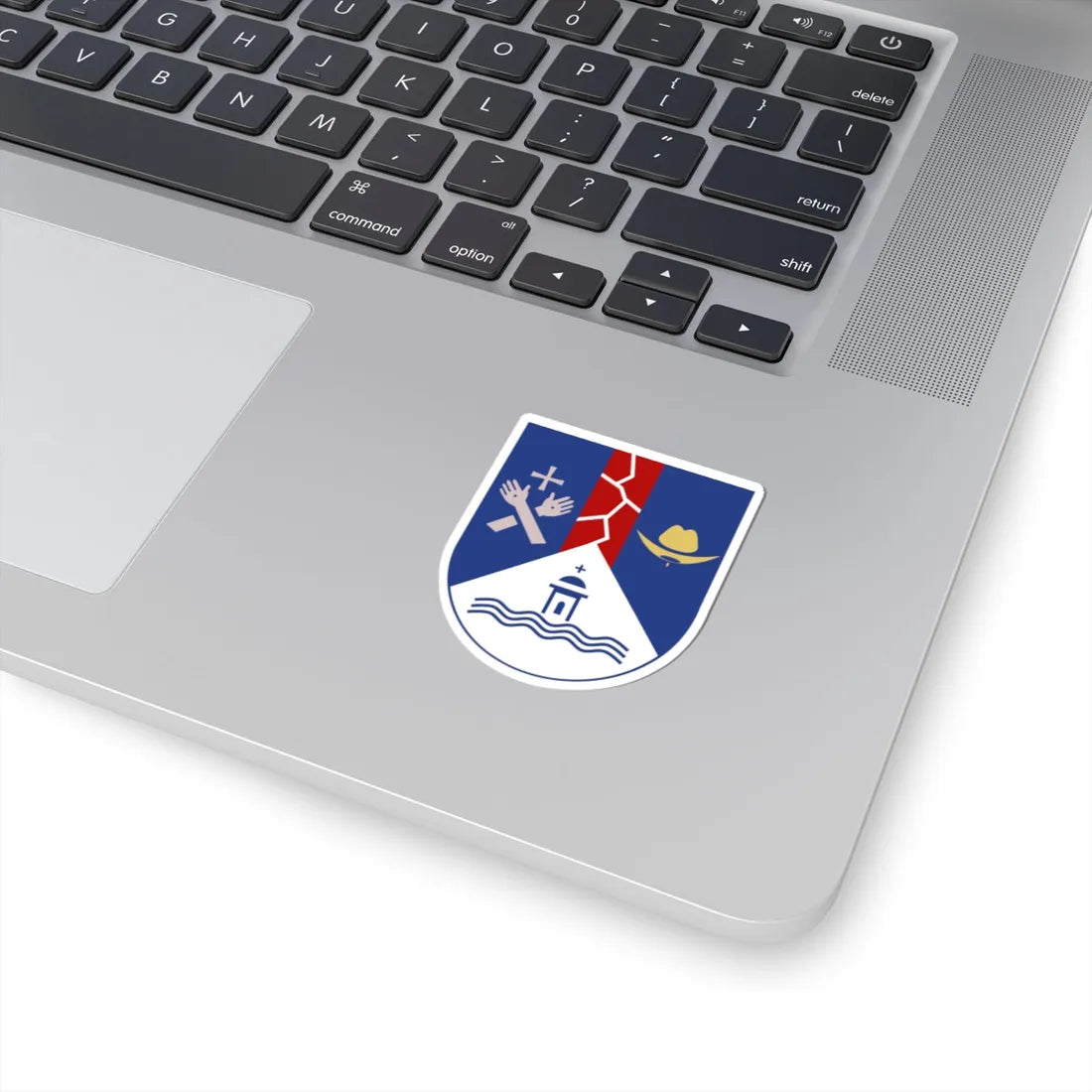 Escudo de Tierranueva San Luis Potosí (Mexico) (Coat of Arms) STICKER Vinyl Kiss-Cut Decal - The Sticker Space