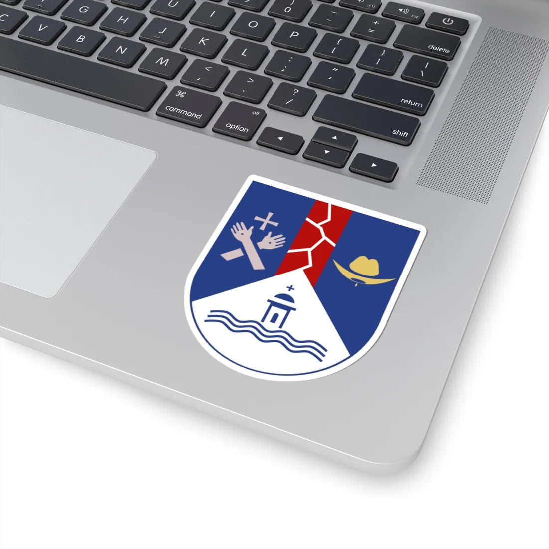 Escudo de Tierranueva San Luis Potosí (Mexico) (Coat of Arms) STICKER Vinyl Kiss-Cut Decal - The Sticker Space