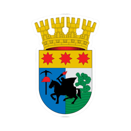 Escudo de Tiltil (Chile) (Coat of Arms) STICKER Vinyl Kiss-Cut Decal 2 Inch White - The Sticker Space