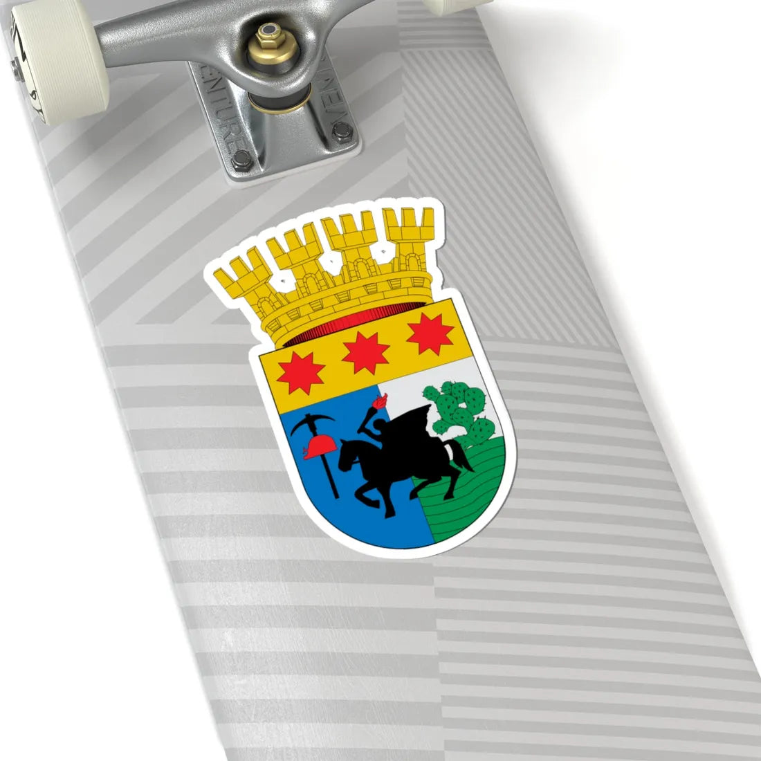 Escudo de Tiltil (Chile) (Coat of Arms) STICKER Vinyl Kiss-Cut Decal - The Sticker Space