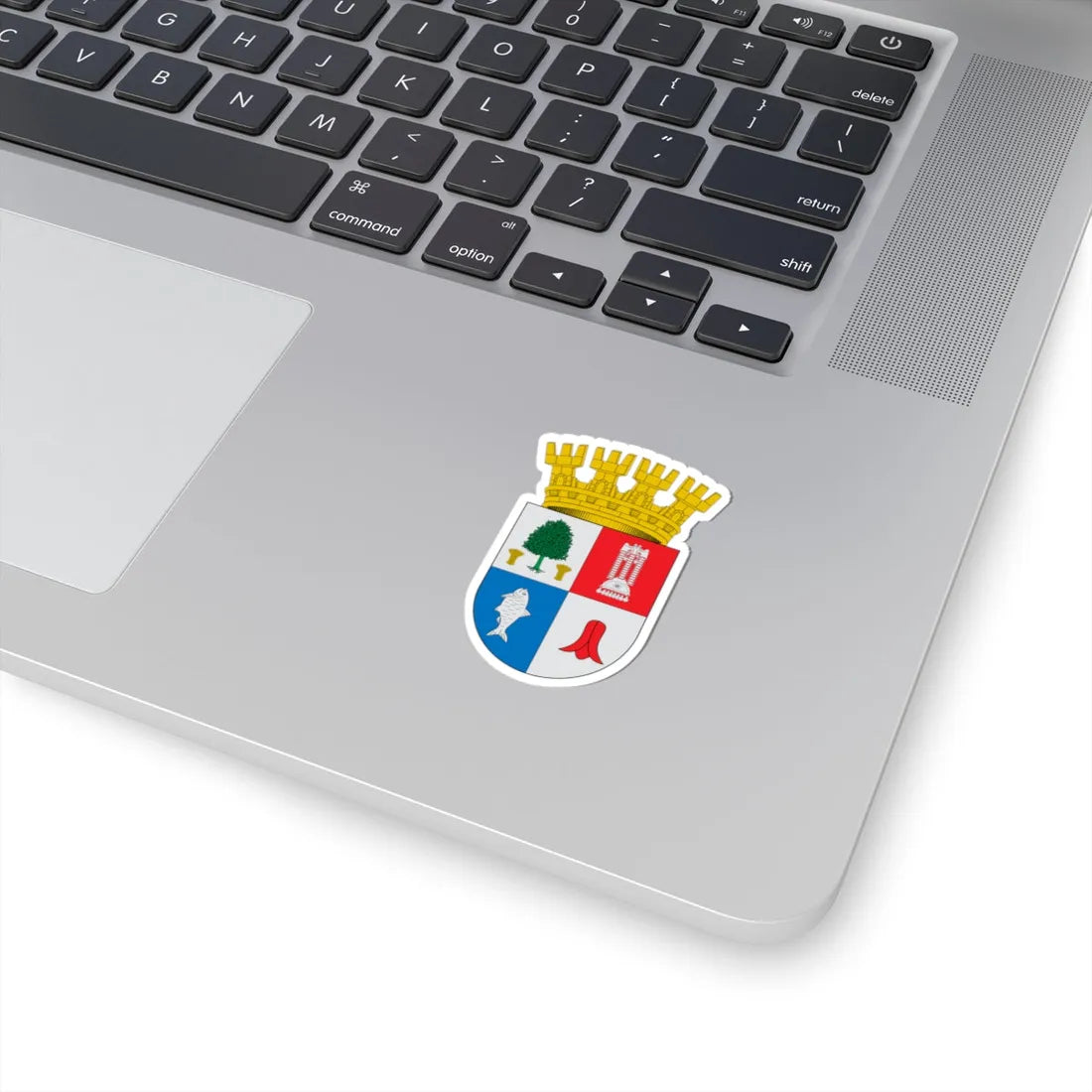 Escudo de Tirúa (Chile) (Coat of Arms) STICKER Vinyl Kiss-Cut Decal - The Sticker Space