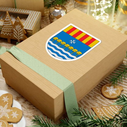 Escudo de Tivenys (Spain) (Coat of Arms) STICKER Vinyl Kiss-Cut Decal - The Sticker Space