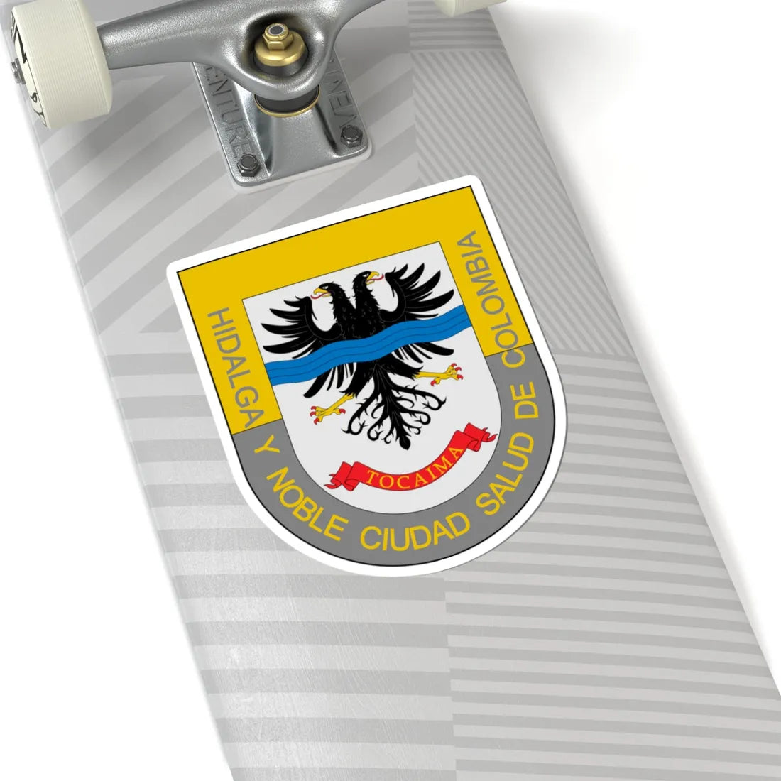 Escudo de Tocaima (Colombia) (Coat of Arms) STICKER Vinyl Kiss-Cut Decal - The Sticker Space