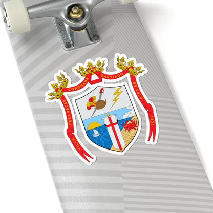 Escudo de Tolú (Colombia) (Coat of Arms) STICKER Vinyl Kiss-Cut Decal - The Sticker Space