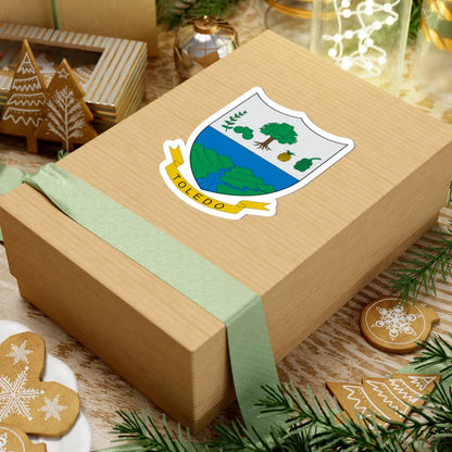 Escudo de Toledo Antioquia (Colombia) (Coat of Arms) STICKER Vinyl Kiss-Cut Decal - The Sticker Space