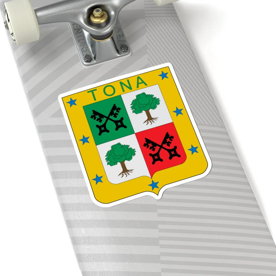 Escudo de Tona (Colombia) (Coat of Arms) STICKER Vinyl Kiss-Cut Decal - The Sticker Space