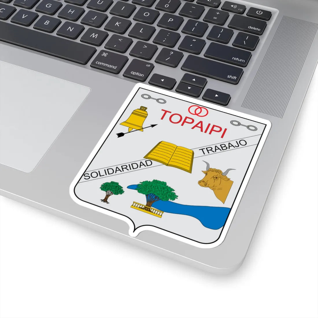 Escudo de Topaipí (Colombia) (Coat of Arms) STICKER Vinyl Kiss-Cut Decal - The Sticker Space