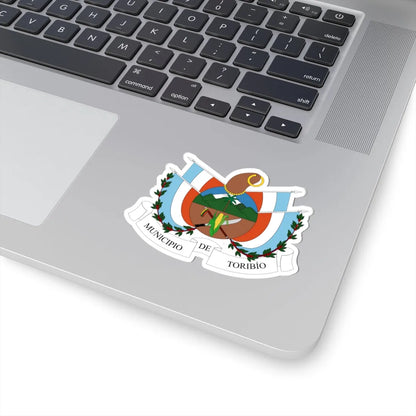 Escudo de Toribío - Cauca (Colombia) (Coat of Arms) STICKER Vinyl Kiss-Cut Decal - The Sticker Space