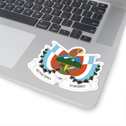 Escudo de Toribío - Cauca (Colombia) (Coat of Arms) STICKER Vinyl Kiss-Cut Decal - The Sticker Space
