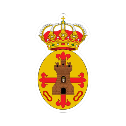 Escudo de Torredonjimeno (Spain) (Coat of Arms) STICKER Vinyl Kiss-Cut Decal 2 Inch White - The Sticker Space