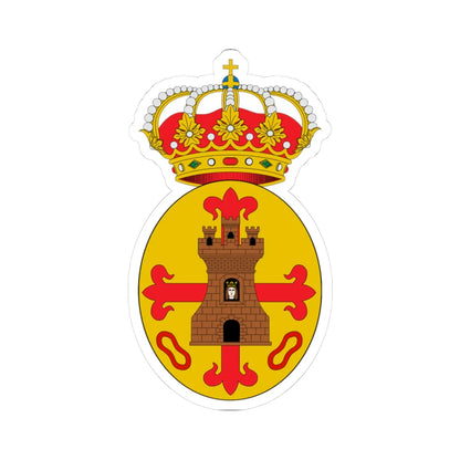 Escudo de Torredonjimeno (Spain) (Coat of Arms) STICKER Vinyl Kiss-Cut Decal 3 Inch White - The Sticker Space