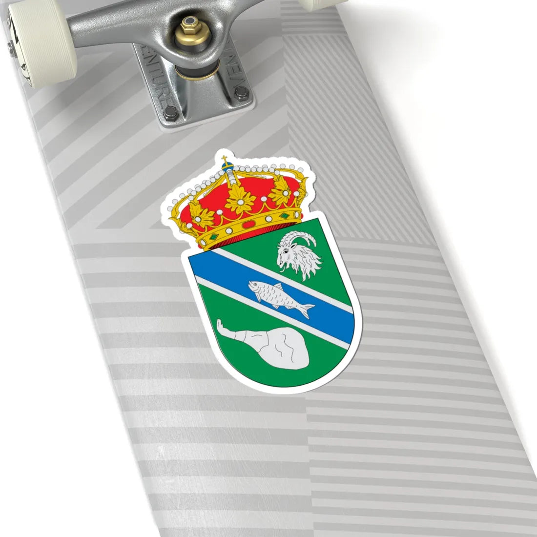 Escudo de Trevélez (Spain) (Coat of Arms) STICKER Vinyl Kiss-Cut Decal - The Sticker Space
