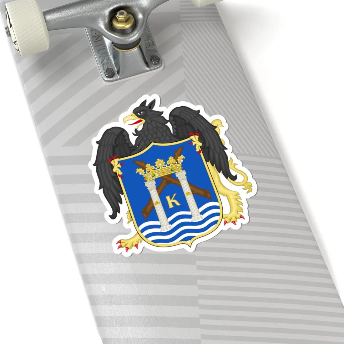 Escudo de Trujillo Perú (Peru) (Coat of Arms) STICKER Vinyl Kiss-Cut Decal - The Sticker Space