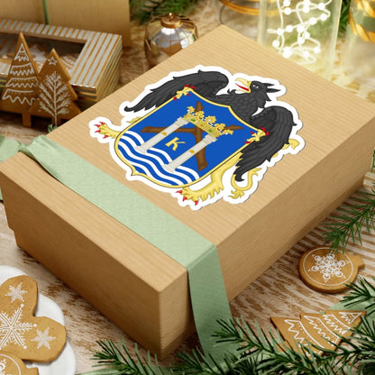 Escudo de Trujillo Perú (Peru) (Coat of Arms) STICKER Vinyl Kiss-Cut Decal - The Sticker Space