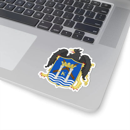 Escudo de Trujillo Perú (Peru) (Coat of Arms) STICKER Vinyl Kiss-Cut Decal - The Sticker Space