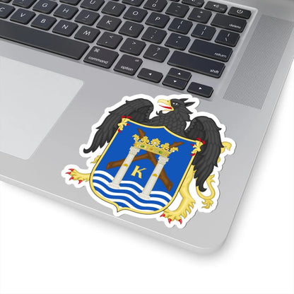 Escudo de Trujillo Perú (Peru) (Coat of Arms) STICKER Vinyl Kiss-Cut Decal - The Sticker Space