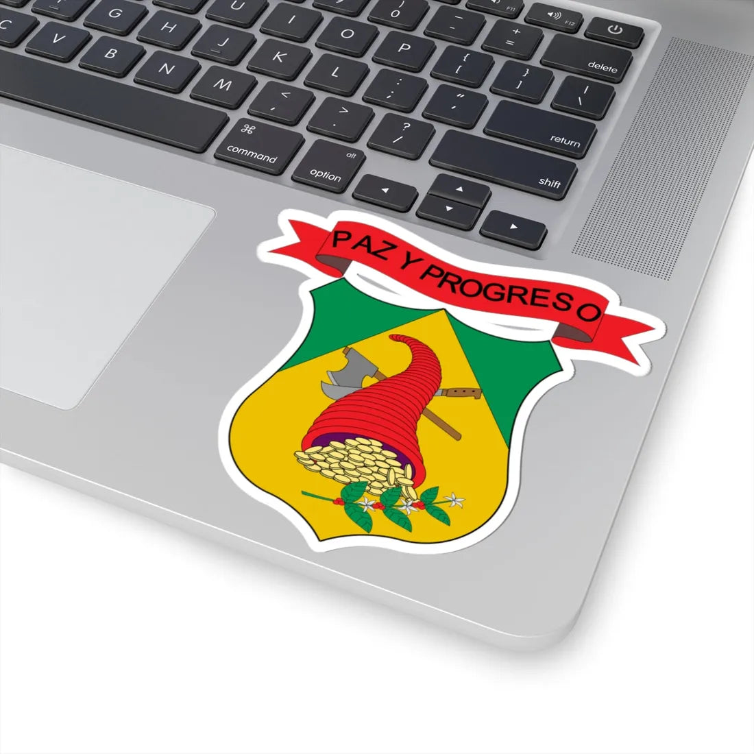 Escudo de Trujillo Valle del Cauca (Colombia) (Coat of Arms) STICKER Vinyl Kiss-Cut Decal - The Sticker Space