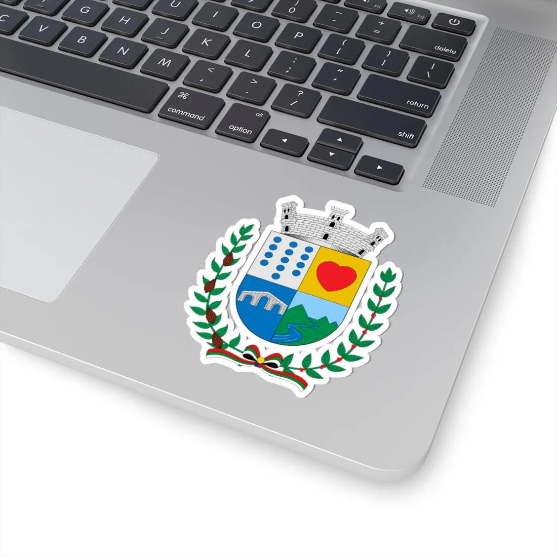Escudo de Tuluá (Colombia) (Coat of Arms) STICKER Vinyl Kiss-Cut Decal - The Sticker Space