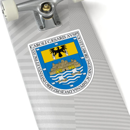 Escudo de Tumbes (Peru) (Coat of Arms) STICKER Vinyl Kiss-Cut Decal - The Sticker Space