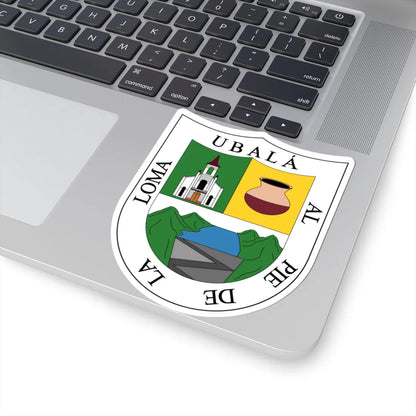 Escudo de Ubalá - Cundinamarca (Colombia) (Coat of Arms) STICKER Vinyl Kiss-Cut Decal - The Sticker Space