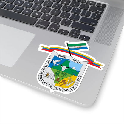Escudo de Uribe Meta (Colombia) (Coat of Arms) STICKER Vinyl Kiss-Cut Decal - The Sticker Space