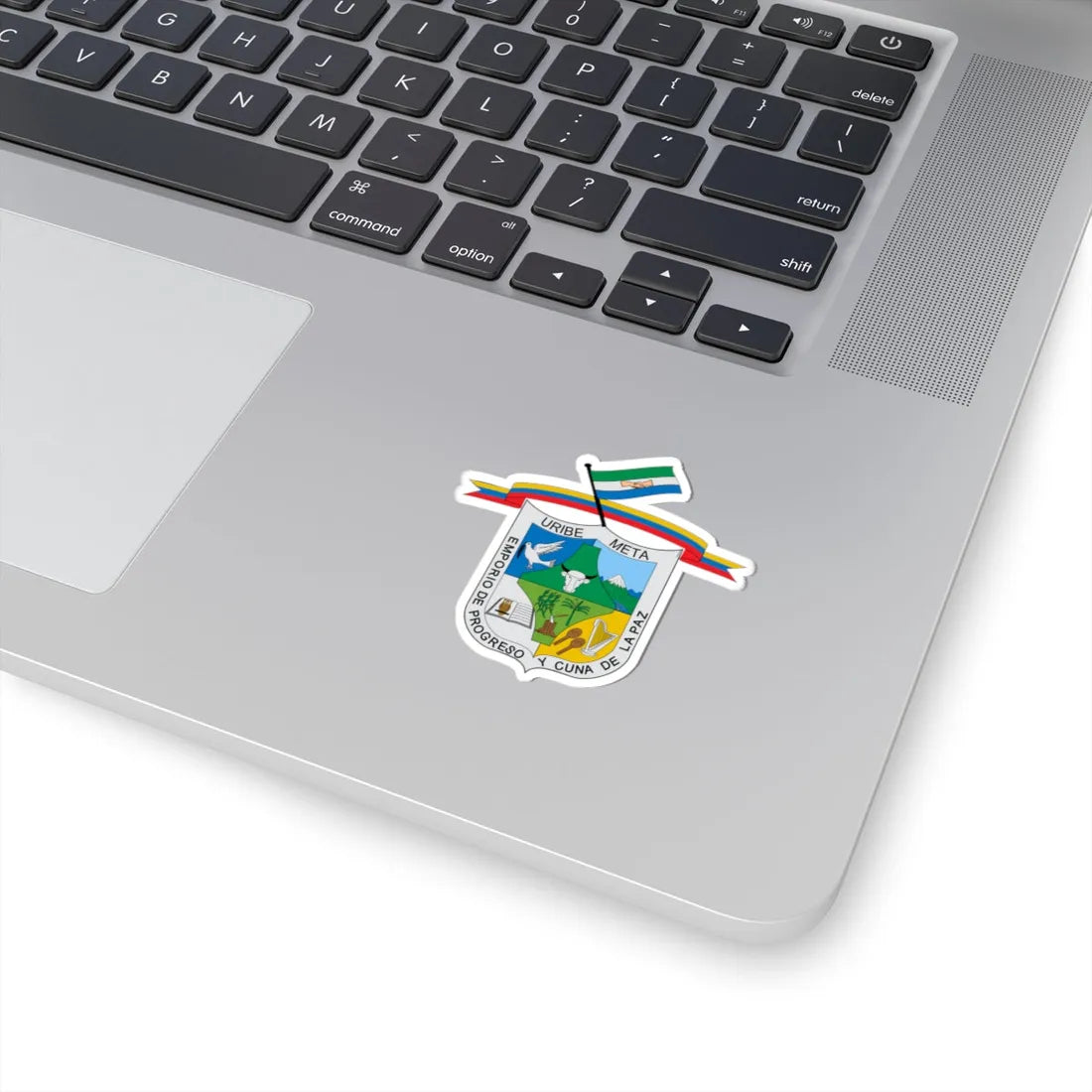 Escudo de Uribe Meta (Colombia) (Coat of Arms) STICKER Vinyl Kiss-Cut Decal - The Sticker Space